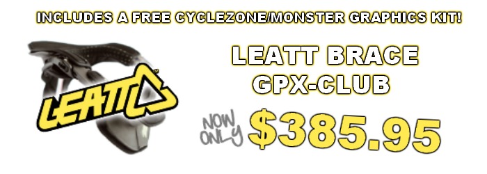 Leatt Brace - FREE MONSTER/CYCLEZONE GRAPHICS KIT
